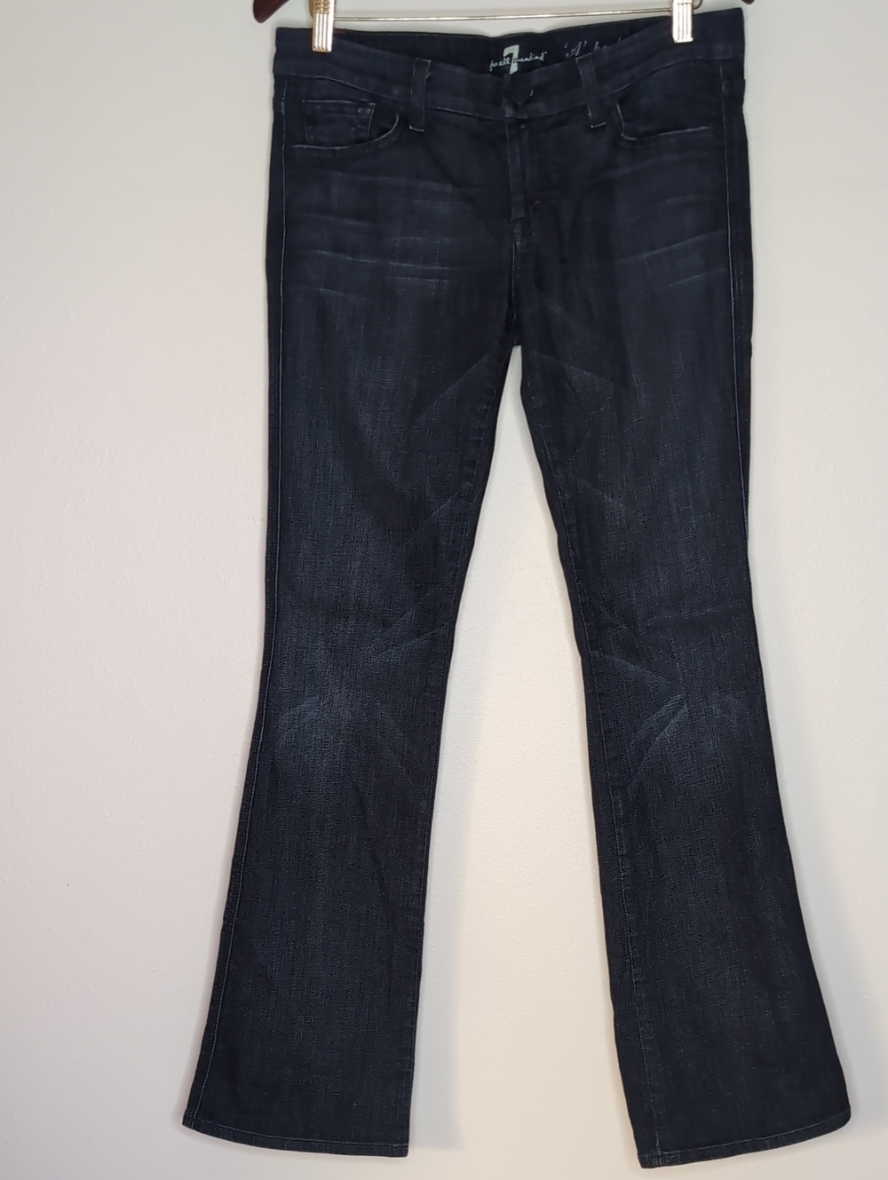 Rare 'A Pocket' 7 For All Mankind Dark Denim Jeans